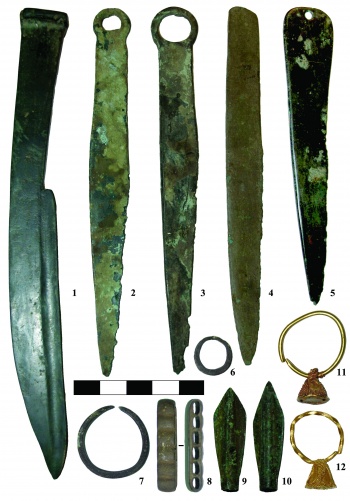 Рис. 2. Изделия из памятников бийкенской археологической культуры